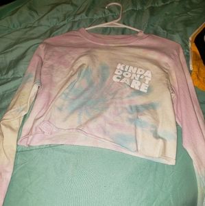 Tie dye crop top